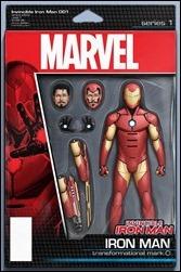 Invincible Iron Man #1 Cover - Action Figure Variant Invincible Iron Man #1 Cover - Action Figure Variant