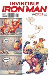 Invincible Iron Man #1 Cover - Putri Party Variant Invincible Iron Man #1 Cover - Putri Party Variant