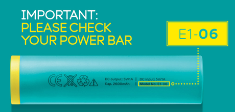 Recalled EE Power Bar E1-06