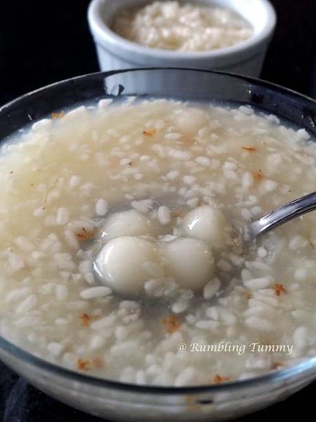 Fermented Rice Wine with Glutinous Rice Balls 酒酿小圆子