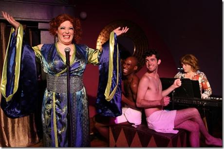 Caitlin Jackson, TJ Crawford, Will Wilhelm and Jeremy Ramey star in Hell in a Handbag's Review: Bette, Live at the Continental Baths (Hell in a Handbag Productions)
