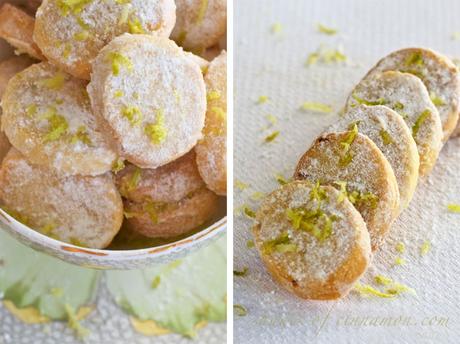 Lime Melting Moment Cookies