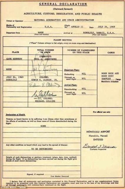 2nd man to land on moon Buzz Aldrin reveals claim from NASA and customs form !!