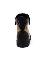 Cummerband Casual: Giuseppe Zanotti Pleated Leather High Tops Cummerband Casual: Giuseppe Zanotti Pleated Leather High Tops