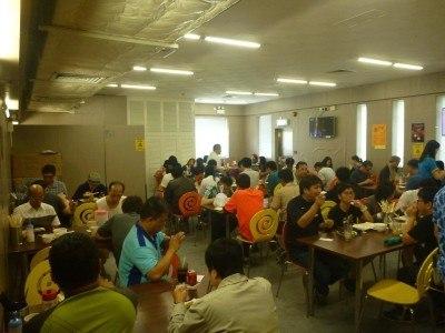 Working Wednesdays: Back on the Air at Radio 3, Kowloon Tong, Hong Kong The canteen at Radio 3