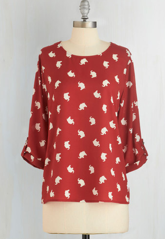Elephant Shirt, Modcloth, $39.99