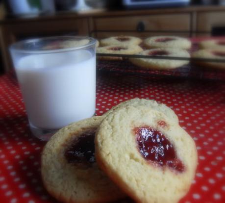 Simple Jam Biscuits