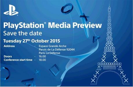 PlayStation Paris Games Week press conference dated for October 27