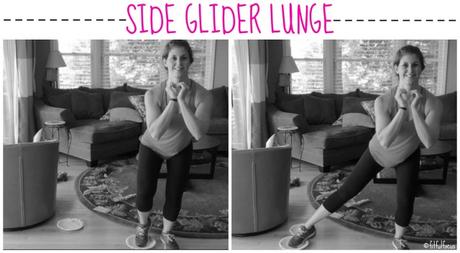 Side Glider Lunge | Killer Butt & Leg Workout | Bodyweight Moves for Legs | Workout Using Paper Plates