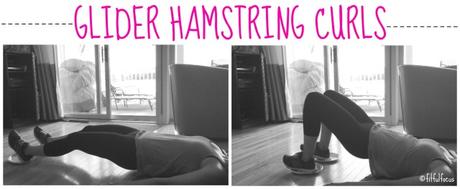 Glider Hamstring Curls | Killer Butt & Leg Workout | Bodyweight Moves for the Butt & Legs | Workouts Using Paper Plates