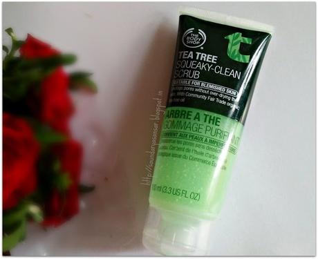 The Body Shop Tea Tree Squeaky Clean Scrub: Review
