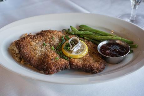 Wiener Schnitzel  at the Trapp Family Lodge