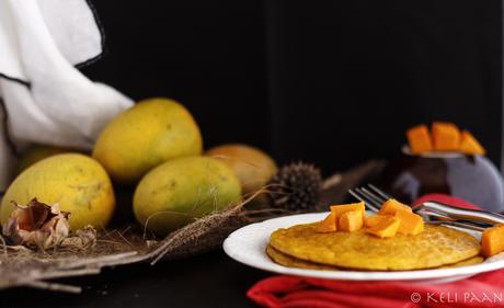 Spiced Mango Pancakes….