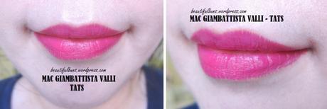 MAC Giambattista Valli lipsticks (8)