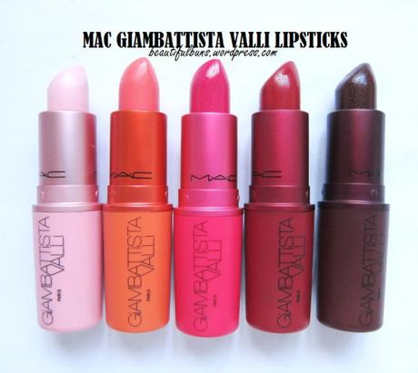 MAC Giambattista Valli lipsticks (1)