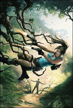 Lara Croft and the Frozen Omen #1 Cover