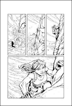 Lara Croft and the Frozen Omen #1 Preview 1