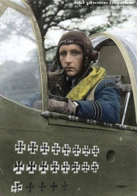 One of the Many Incredibly Brave Polish Fighter Pilots Who Served in the British Royal Air Force after Poland Was Defeated and Occupied by Nazi Germany