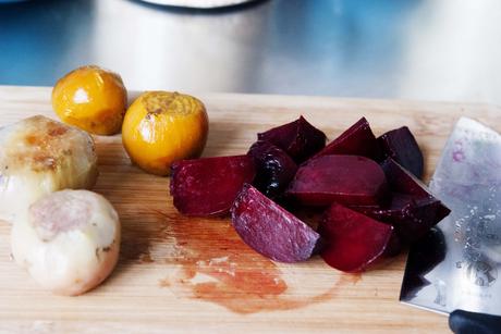 Roasted Balsamic Multi-Color Beets Roasted Balsamic Multi-Color Beets