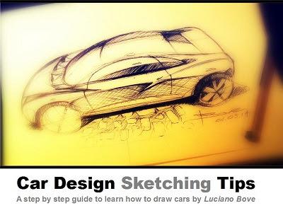 Car Design Sketching Tips book is now online!