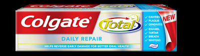 Repair Teeth and Gum Damage Before You Know It’s There by Brushing with Colgate Total Daily Repair Toothpaste! #ColgateDailyRepair