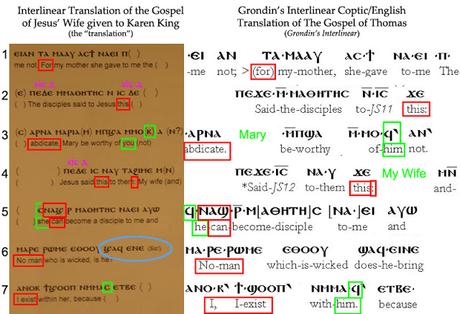 The Gospel of Jesus’ Wife: “Patchwork” Forgery in Coptic . . . and English The Gospel of Jesus’ Wife: “Patchwork” Forgery in Coptic . . . and English