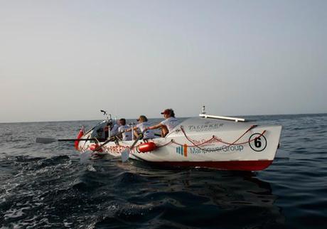 All-Woman Rowing Team Finishing Atlantic Crossing