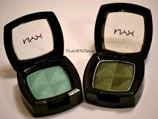 NYX Blues and Greens