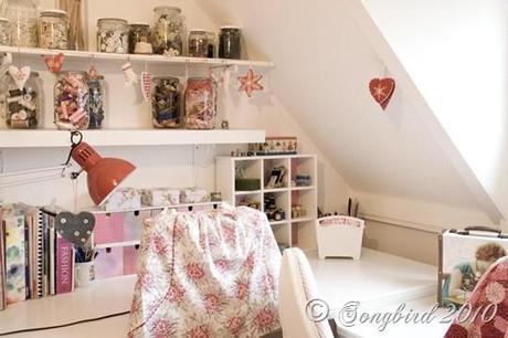 Sewing Rooms from Pinterest