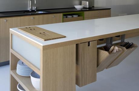 Kitchen design - practical and modern