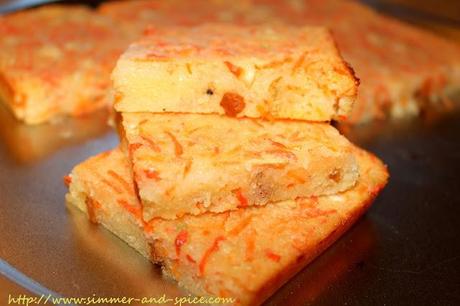 Semolina Carrot Cake Semolina Carrot Cake