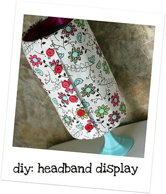 diy: headband display diy: headband display