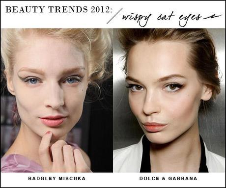 beauty trends 2012: wispy cat eyes BEAUTY TRENDS 2012 // The Wearable