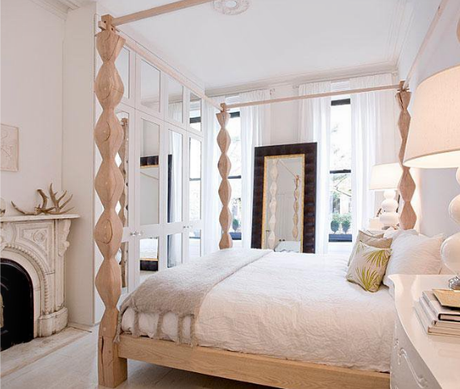 Tired mind?  Keep your bedroom light and airy...