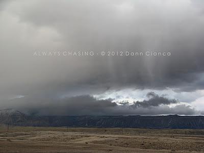 2012 Storm Chase 1 - January 16th - Super January In The Desert
