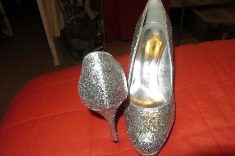 Sparkly party shoes