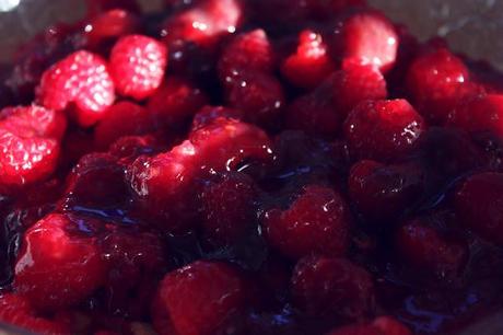 White Chocolate and Raspberry Trifle