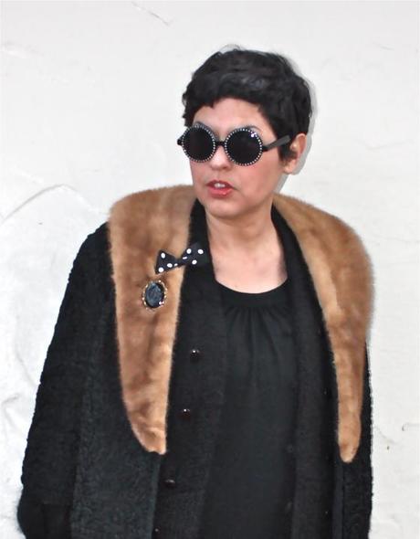 outfit post: Black Winter Spinster