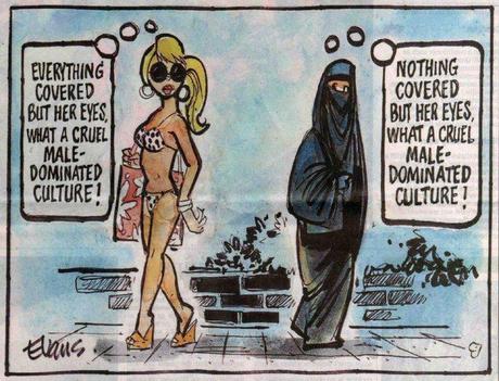 Burqas or Bikinis