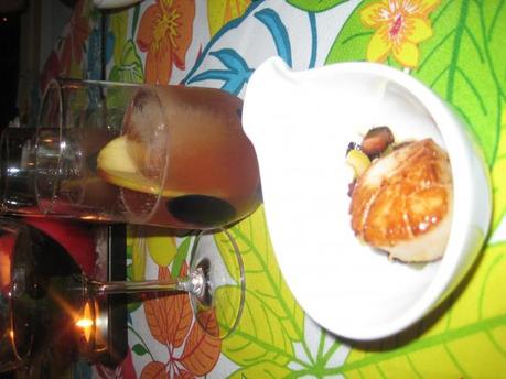 Cocktails Pairings Dish #1 – Scallops and Bacon