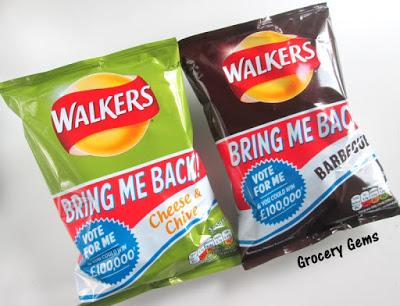 Review: Walkers Bring It Back Flavours - Barbecue and Cheese & Chive