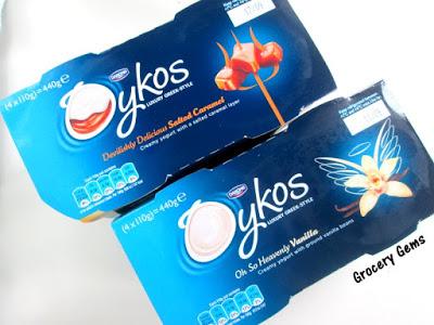 Review: Oykos Oh So Heavenly Vanilla or Devilishly Delicious Salted Caramel Yogurts