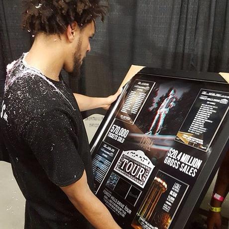 J. Cole Brings Out Drake & Jay Z At Tour Finale