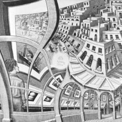 Print Gallery by M.C. Escher (1956)