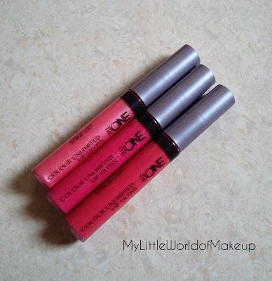 The ONE Colour Unlimited Lip Gloss Review & Swatches