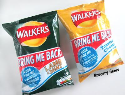 Review: Walkers Bring It Back Flavours: Lamb & Mint and Toasted Cheese