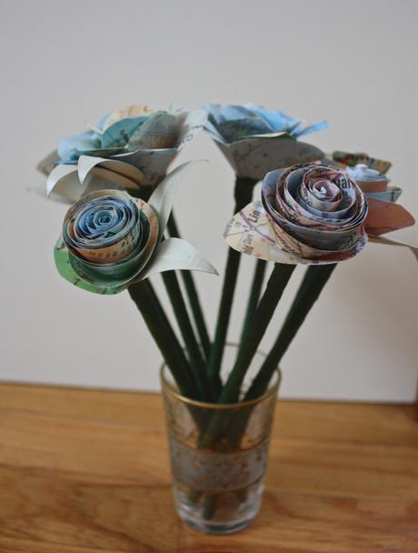 Paper Rose How To: 2 Ways