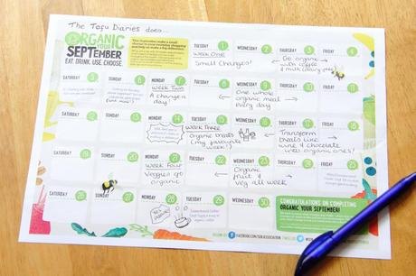 Organic September Planner - The Tofu Diaries