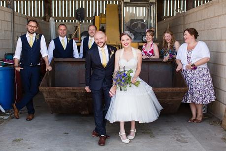 Barmbyfield Barn Wedding Photography Barmbyfield Barn Wedding Photography Silly bride & groom portraits