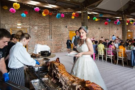 Barmbyfield Barn Wedding Photography Barmbyfield Barn Hog & apple catering